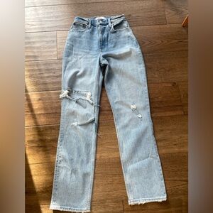 Abercrombie & Fitch 90s Straight Ultra High Rise Jeans